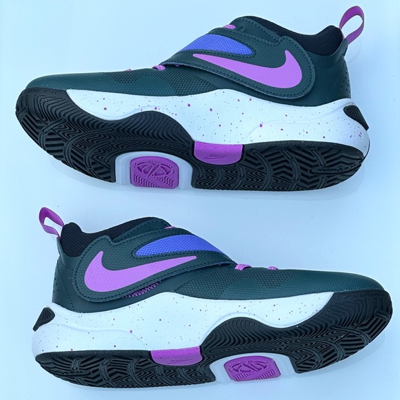 NEW Nike Team Hustle Mid Top Casual Sneaker - Big Kid 7Y (Womens 8.5) - Picture 7 of 10